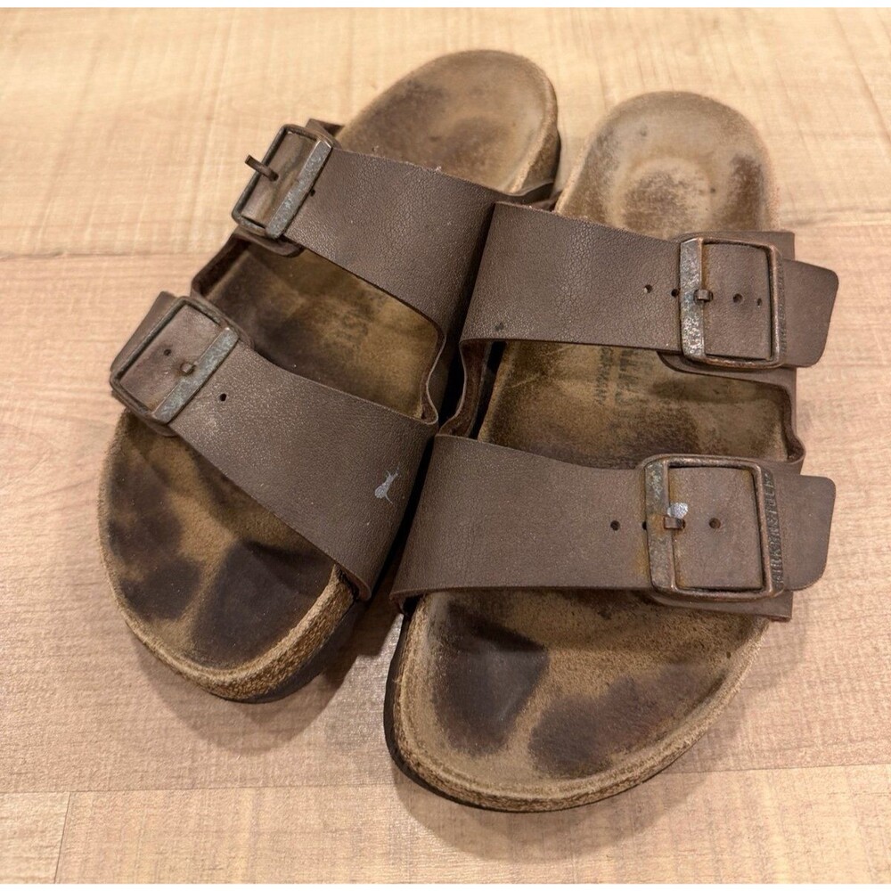 Birkenstock Arizona Brown Leather Sandals